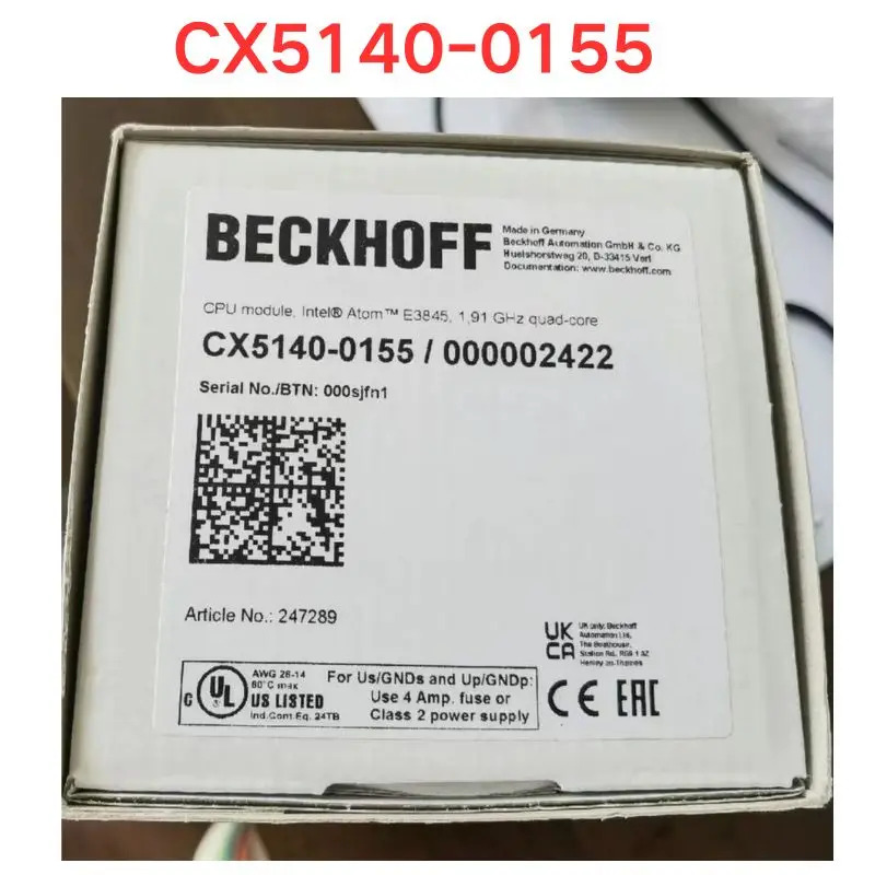오리지널 CX5140-0155 컨트롤러