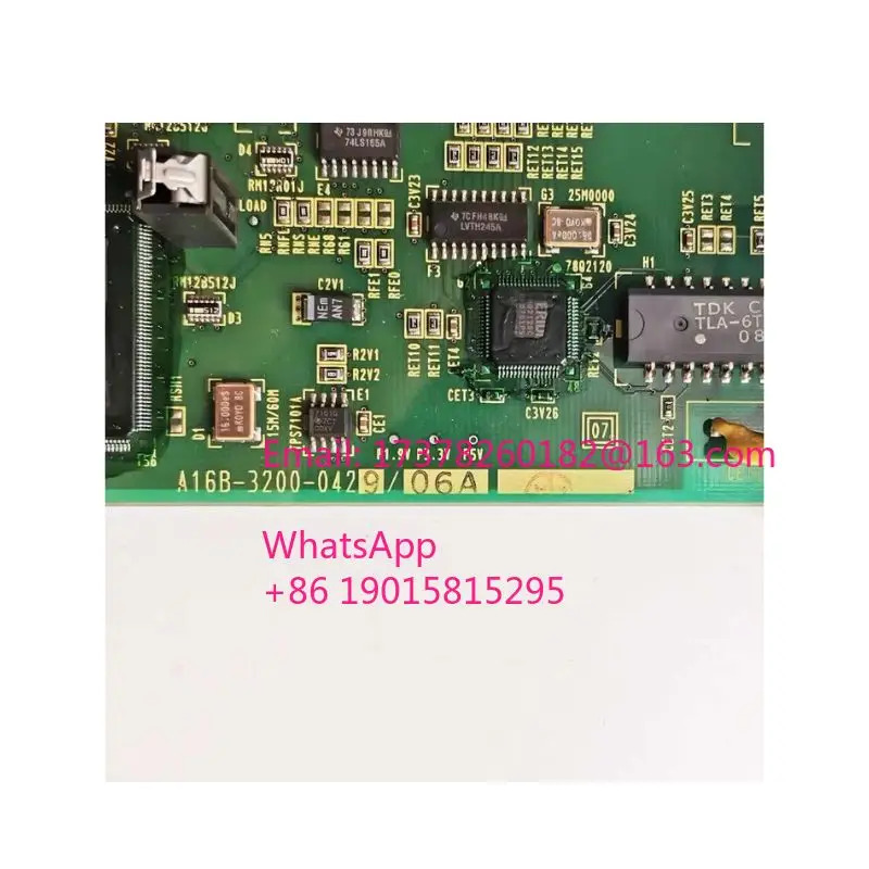 리퍼 FANUC A16B-3200-0429 시스템 마더보드 완료