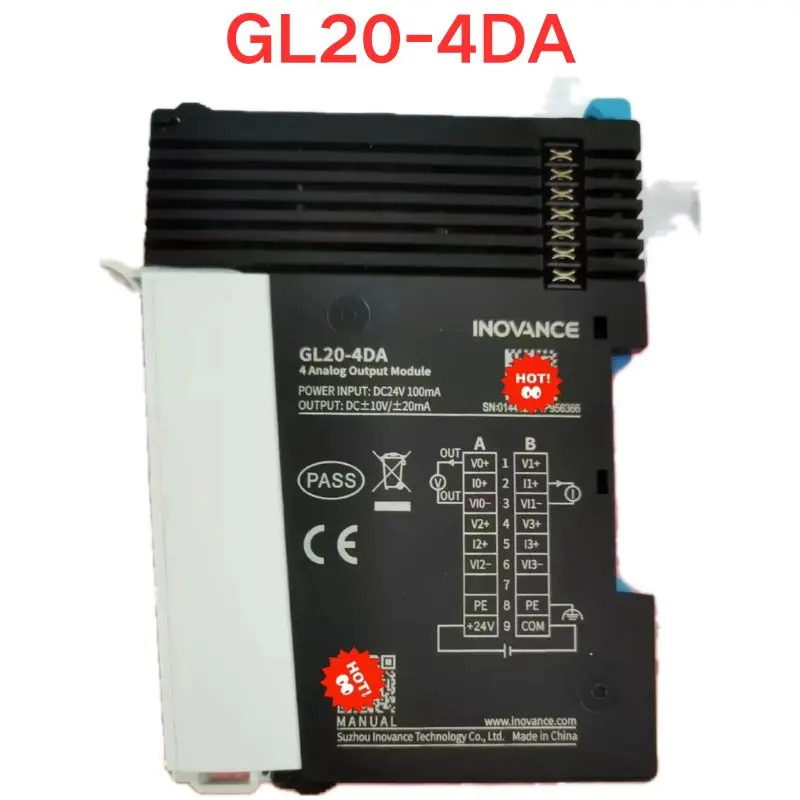 Inovance PLC GL20-4DA 모듈
