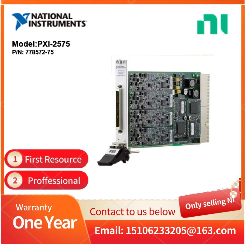 NI PXI-2575 멀티플렉서 스위치 모듈 196 채널 1 선 PXI 778572-75