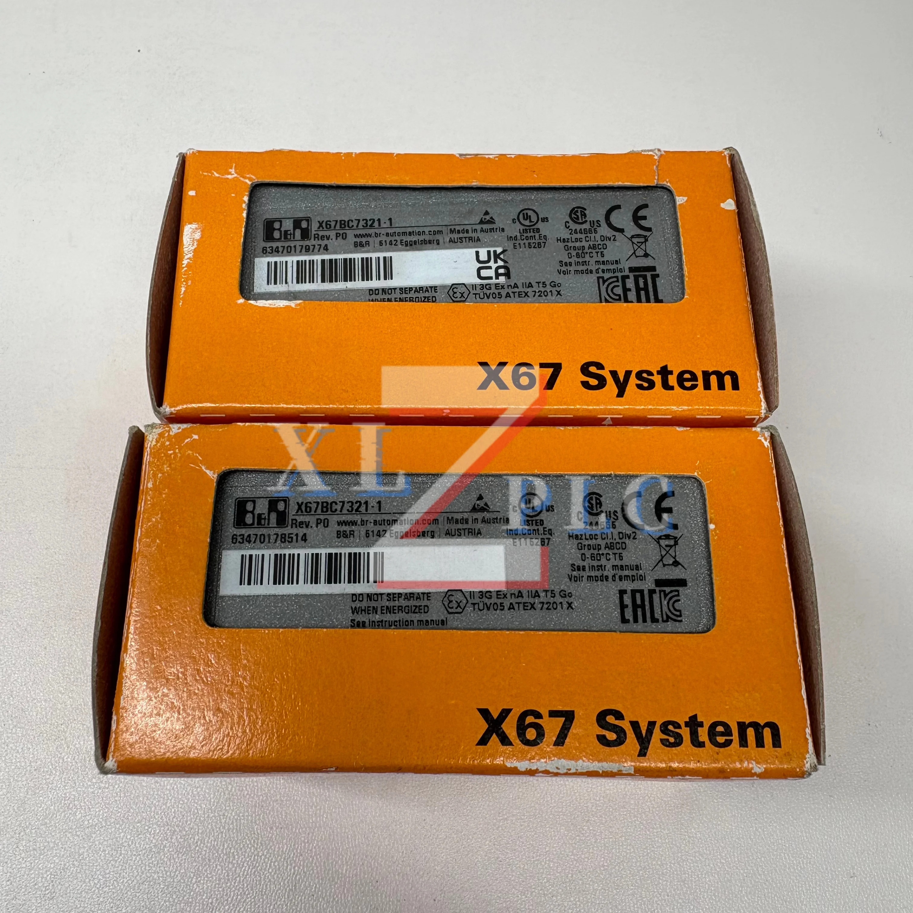 오리지널 X67BC7321-1 PLC 모듈