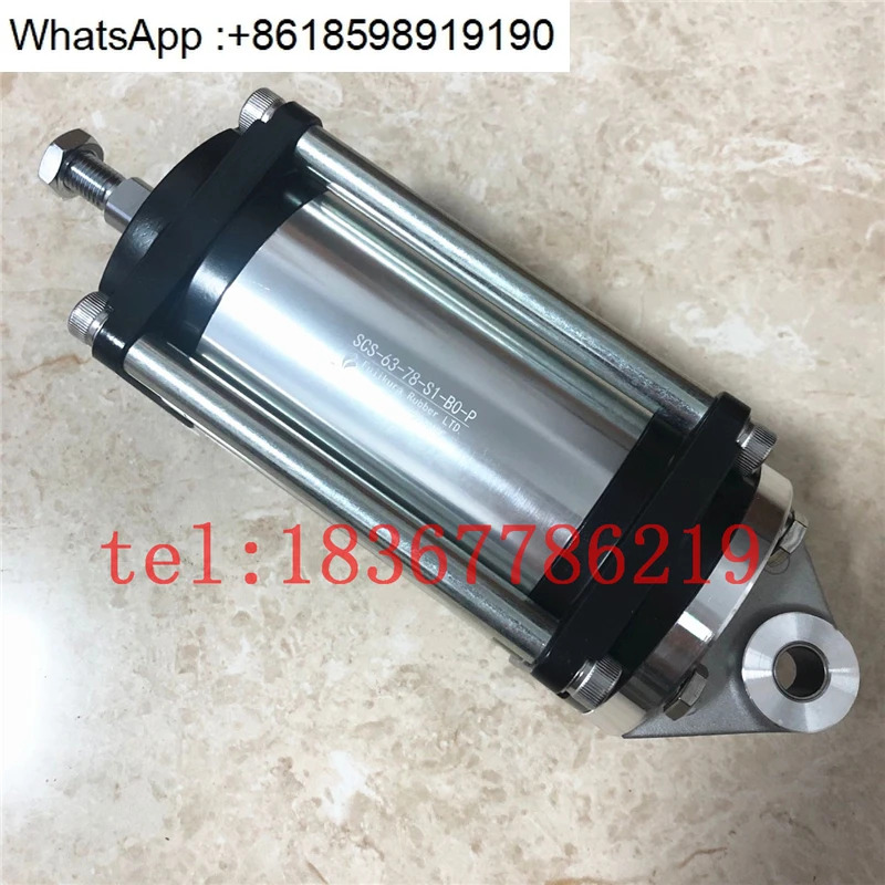 오리지널 Fujikura FUJIKURA 초저마찰 실린더 SCS-63-78-S0-B0 SCS-63-78-S1-B1