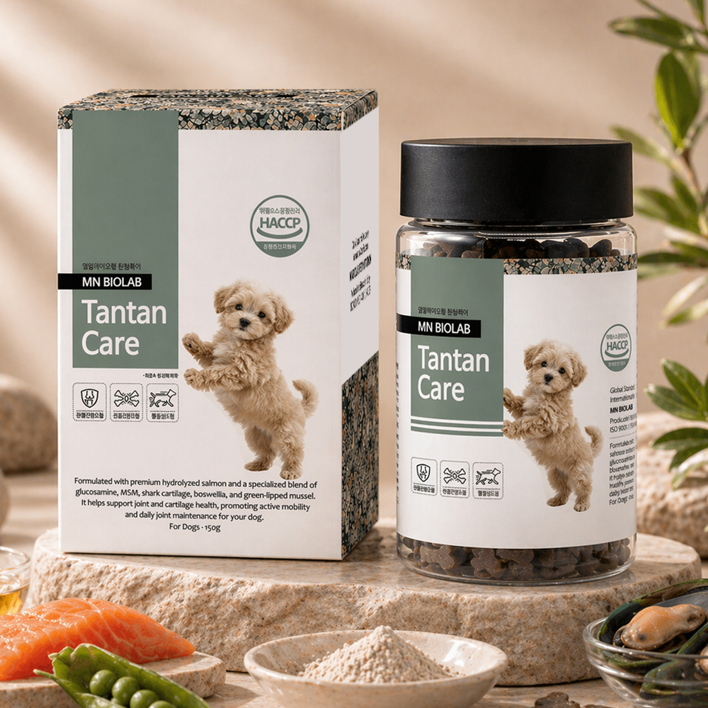 강아지 관절영양제 150정 글루코사민 칼슘 슬개골 탈구 관절+연골+체중, 150g, 1개 - 상품 이미지