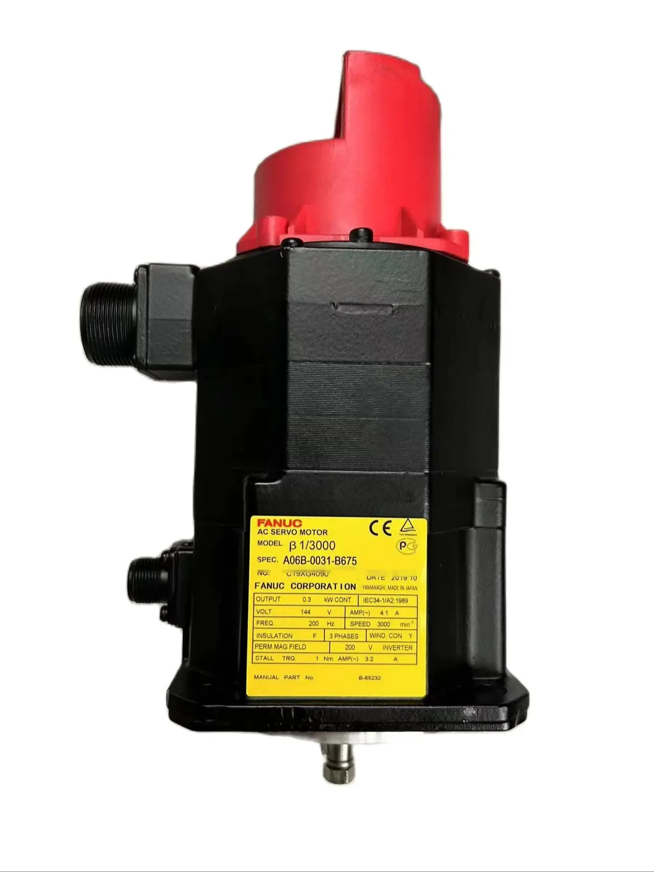 A06B-0031-B675 CNC 기계Fanuc AC 서보모터 리퍼 완료 A06B 0031 B675