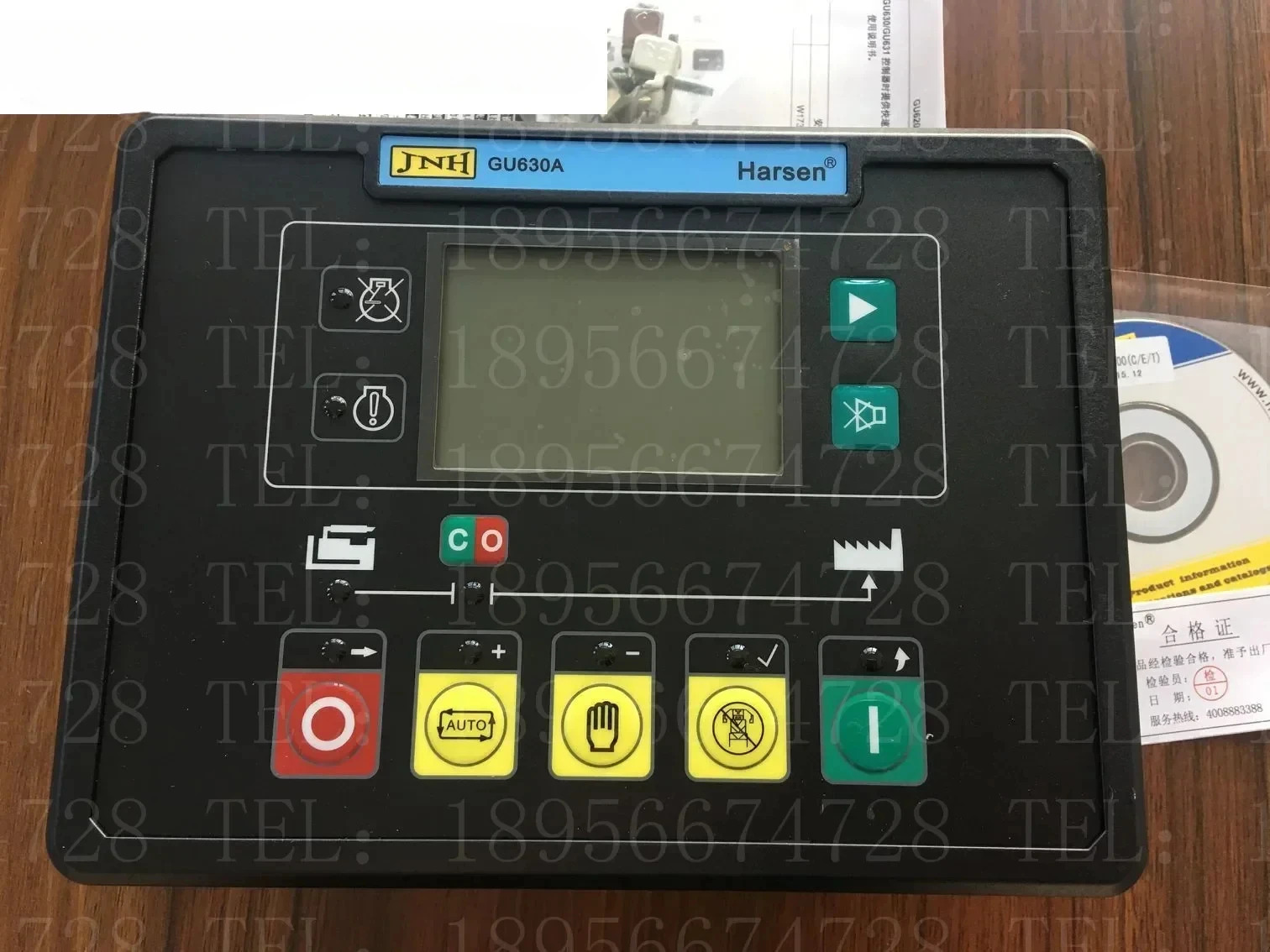 GU630A-00 GU631A Kaixun 발전기 세트 자체 시작 컨트롤러 컴퓨터 보드 디스플레이 화면 원본