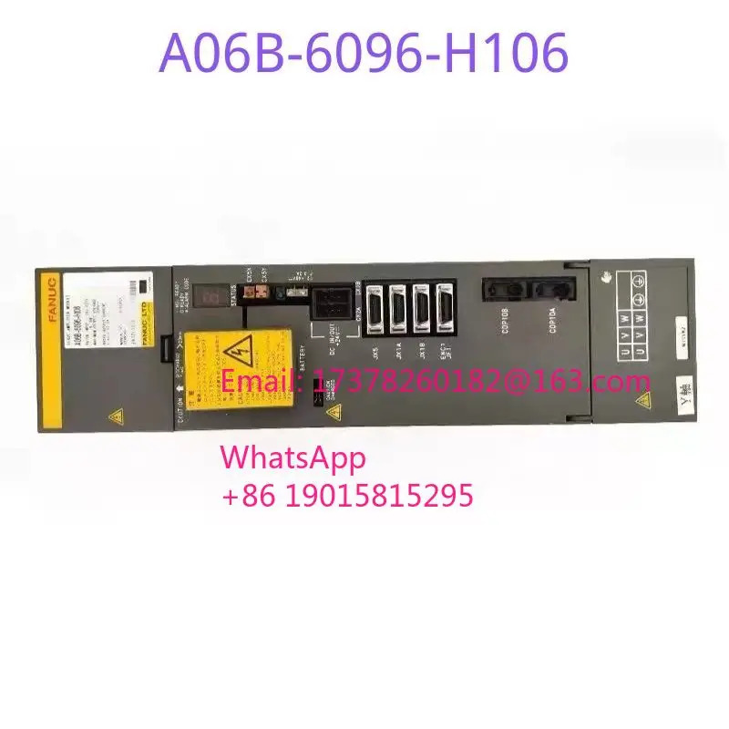 리퍼 FANUC A06B-6096-H106 서보 증폭기 완료