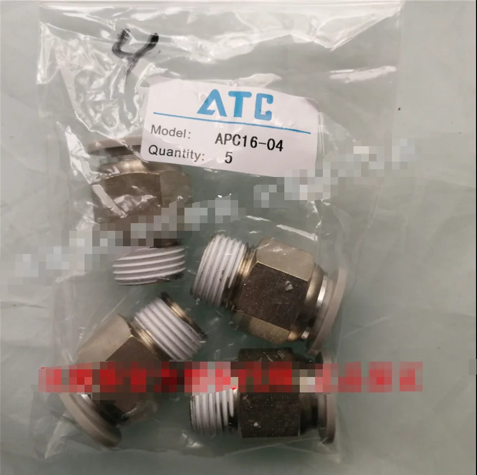 AirTAC 에어 파이프 퀵 커넥터 APC16-04 신