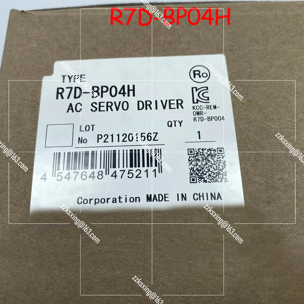 Bran-R7D-BP04H 오리지널 400W 서보 드라이버