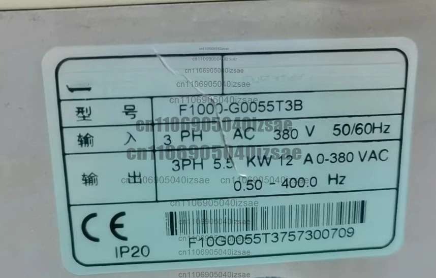 주파수 변환기 F1000-G0055T3B 5.5KW 리퍼 완료