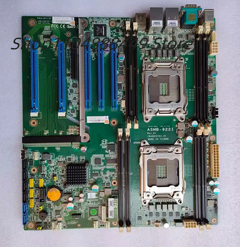 ASMB-922I REV A1 듀얼 CPU 산업제어 마더보드
