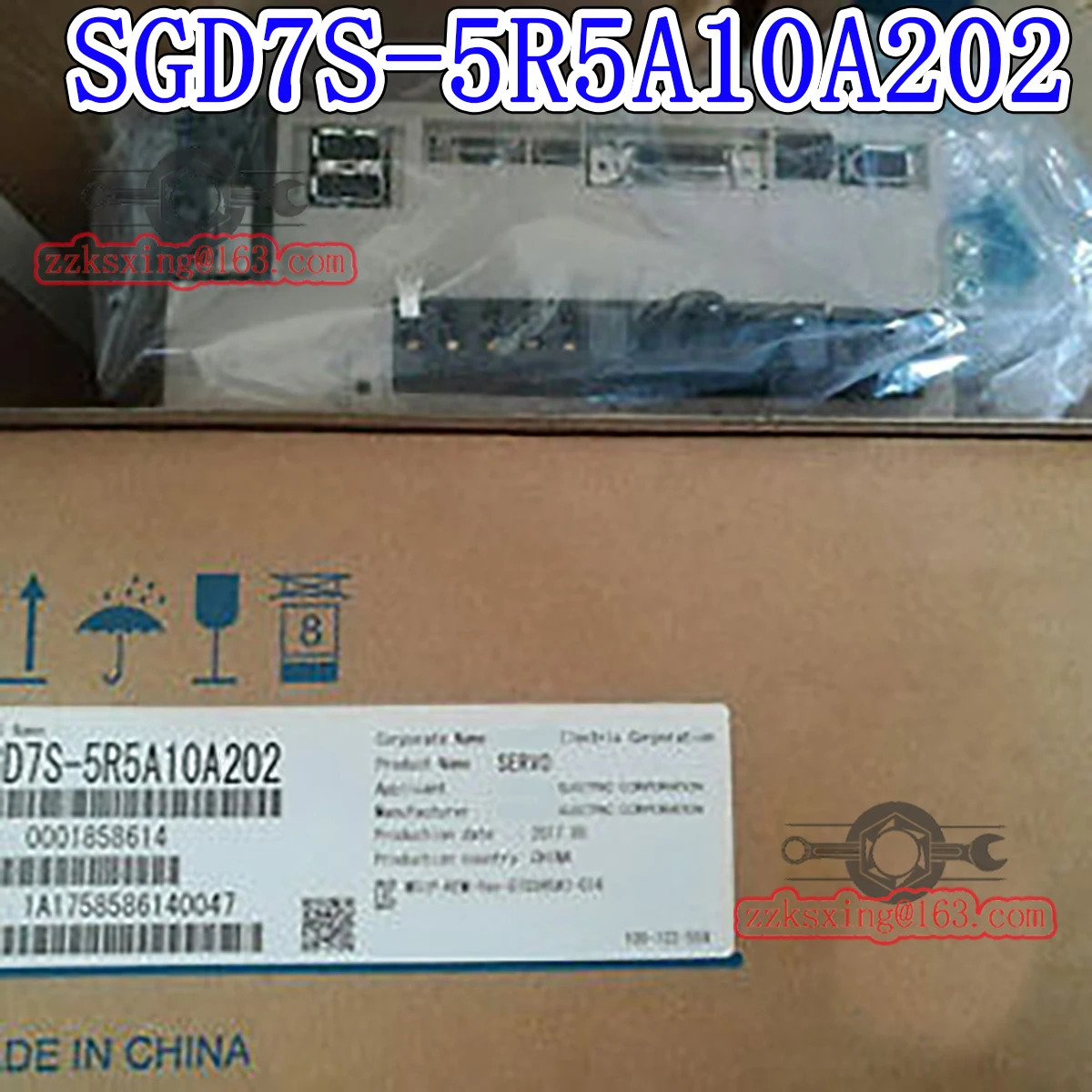 SGD7S-5R5A10A202 오리지널형 AC 서보 드라이버