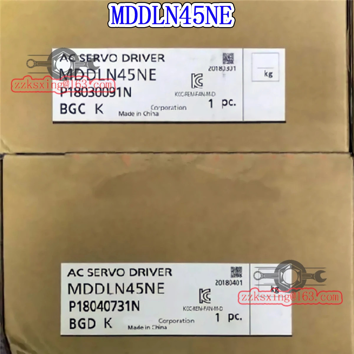 MDDLN45NE 오리지널 AC 서보 드라이버
