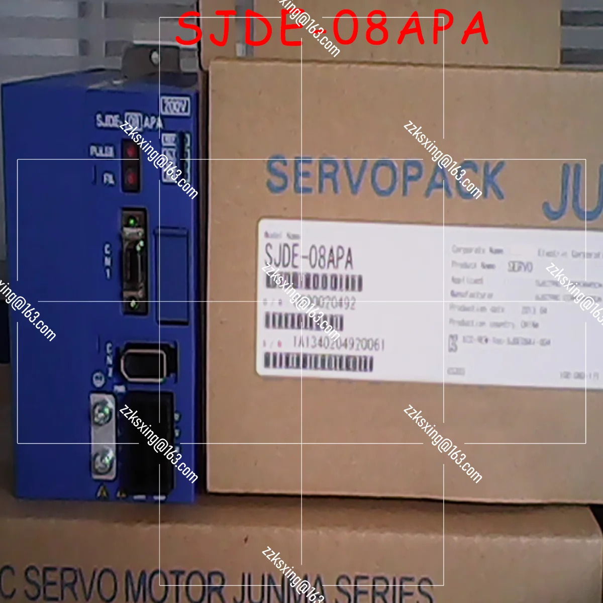 SJDE-08APA 오리지널 서보 드라이버