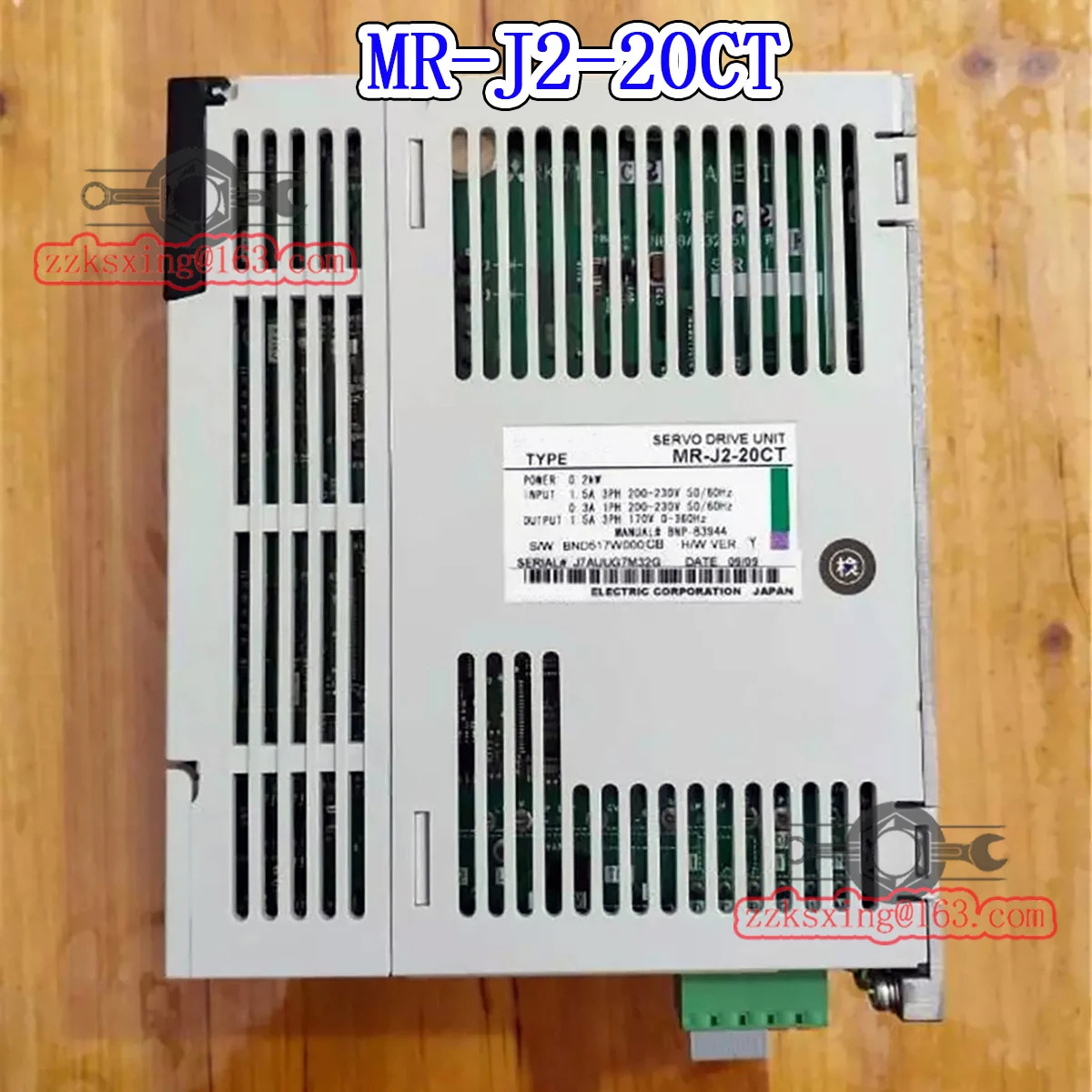 AC 서보 드라이버 오리지널 인박스 신 MR-J2-20CT