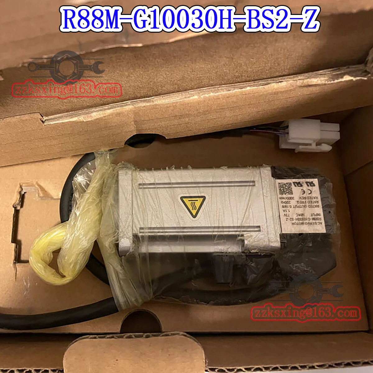 오리지널 AC 서보모터 신 R88M-G10030H-BS2-Z