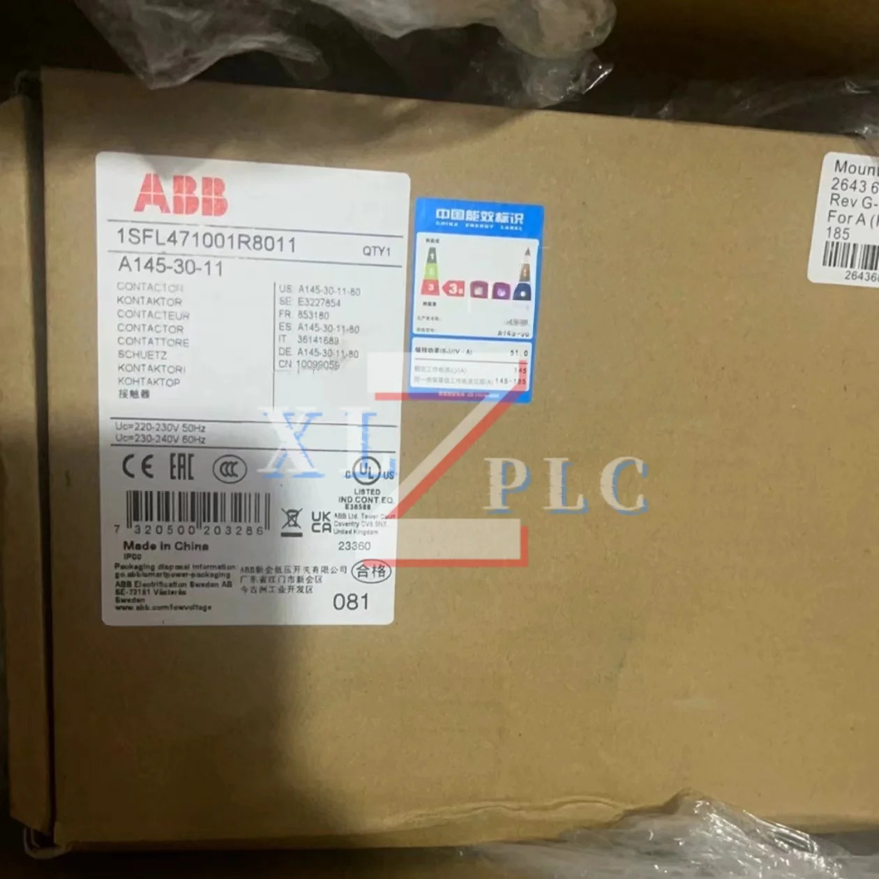 A110-30-11 110VAC A145-30-11 110V 오리지널 접촉기