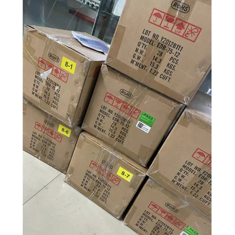 EDR-75-12 Mingwei 레일 스위치 전원공급장치 12V DC 1.6-A6.3A 신