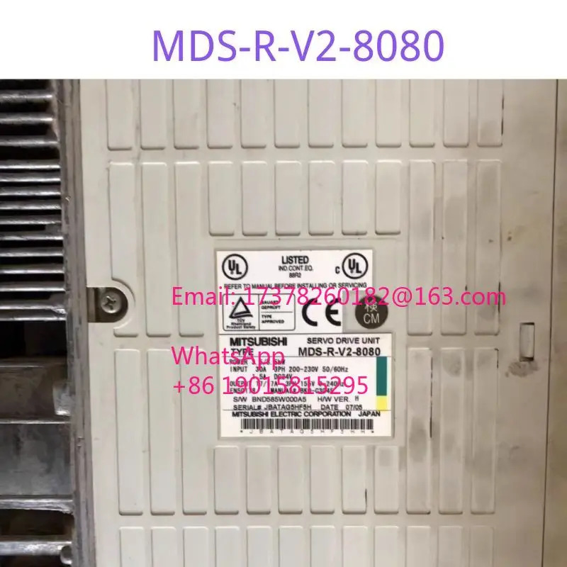 MDS-R-V2-8080 리퍼 드라이브 정상 기능 완료