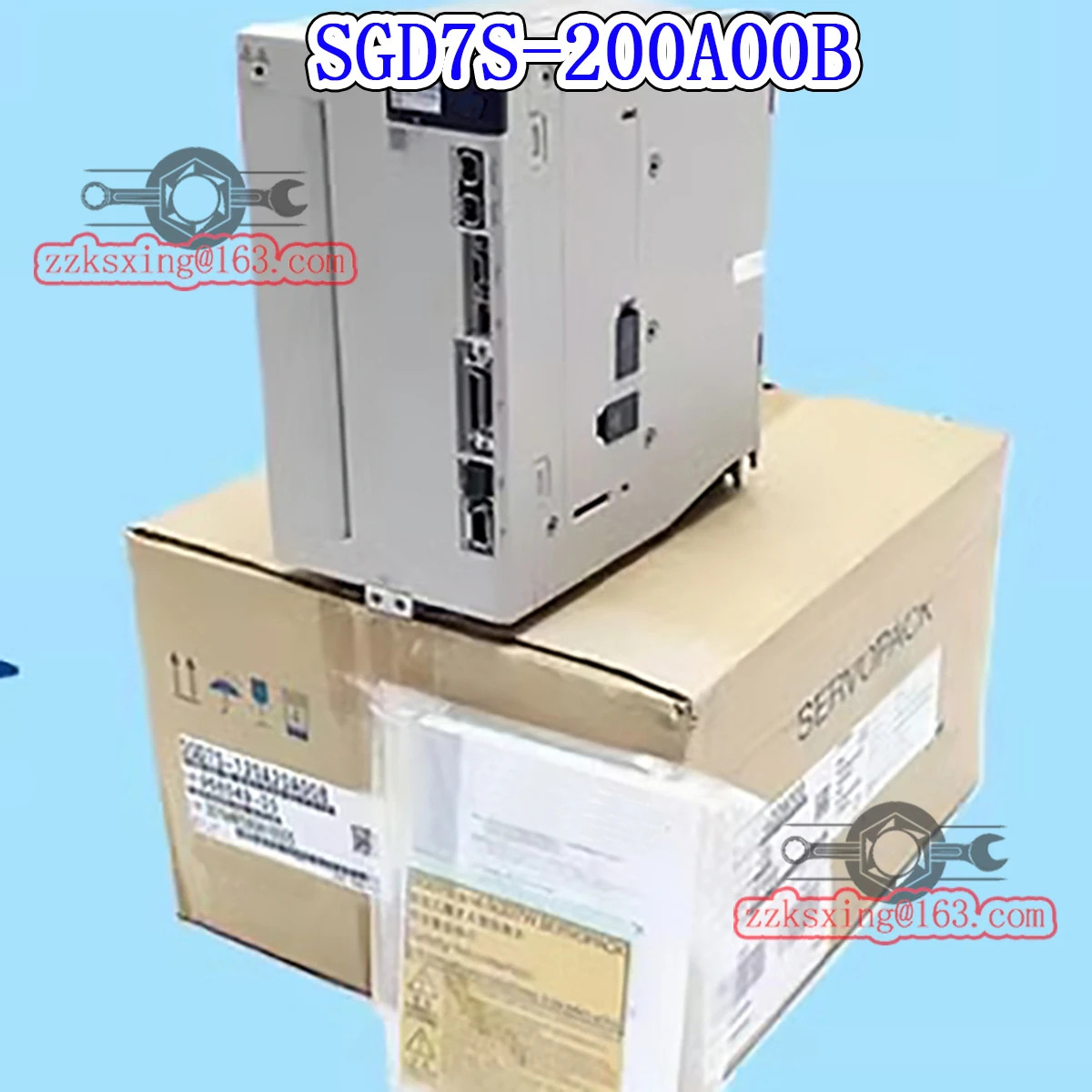 오리지널 AC 서보 드라이버 Brann-SGD7S-200A00B
