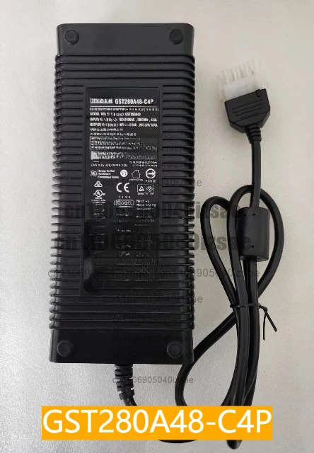 GST280A48-C4P 전원공급장치 라48V5.84A 전원 4홀 플매트 카펫 러그 어댑터