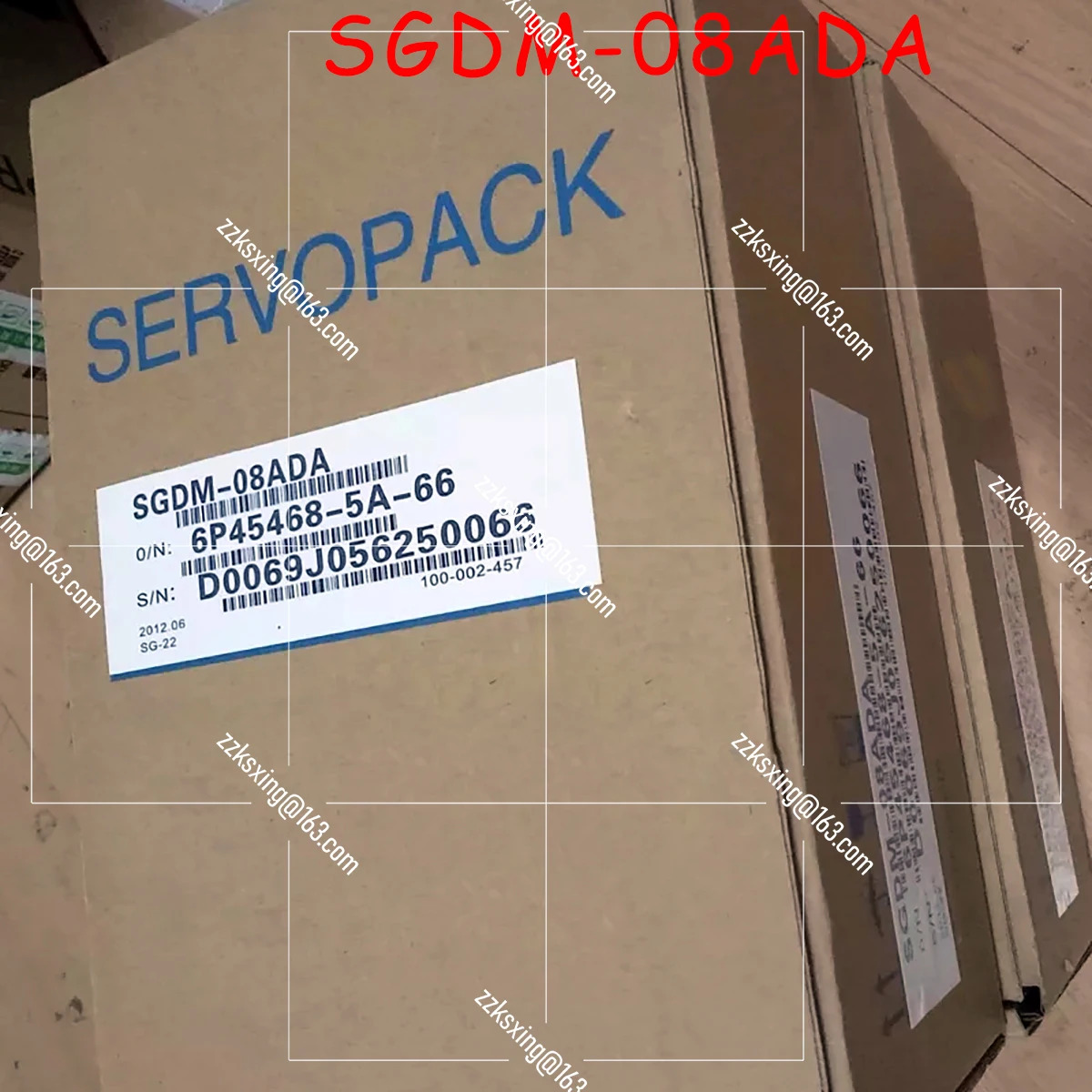 SGDM-08ADA 오리지널 서보 드라이버 신