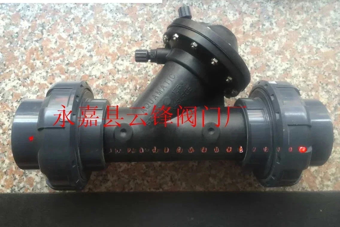 Y자형 플라스틱 공압 앵글 시트 밸브 K520 K521 K524 유압 다이어프램
