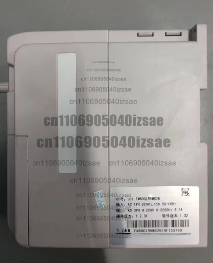 인버터 CDI-EM60G1R5MS2B1.5kW AC 1PH 220V 15% 50/60Hz 3PH 0-220V 완전 작동 리퍼 완료 OK