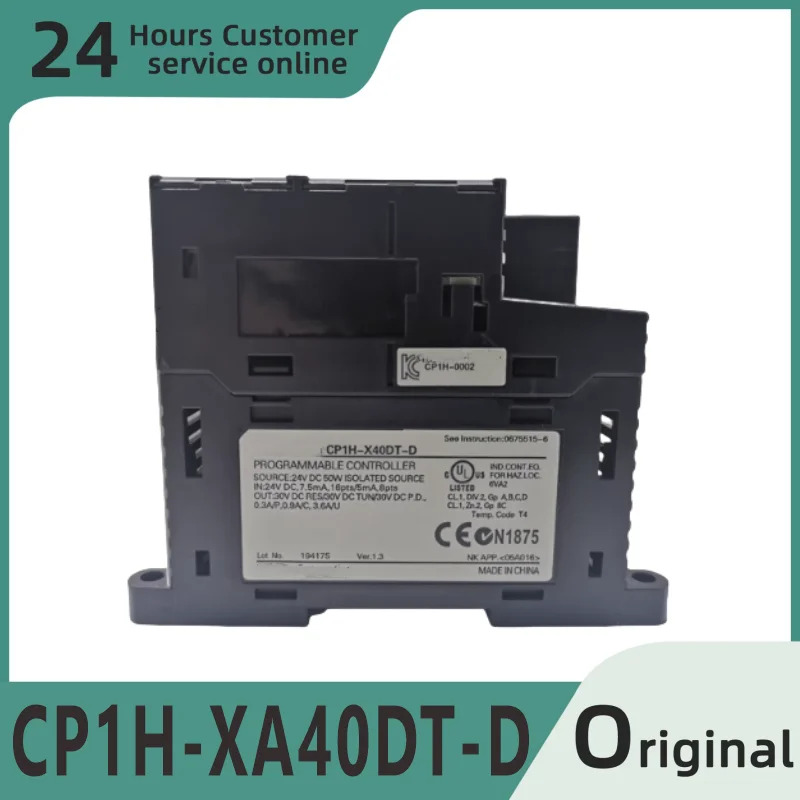오리지널 CP1H-XA40DTD CP1H-XA40DT D PLC 모듈