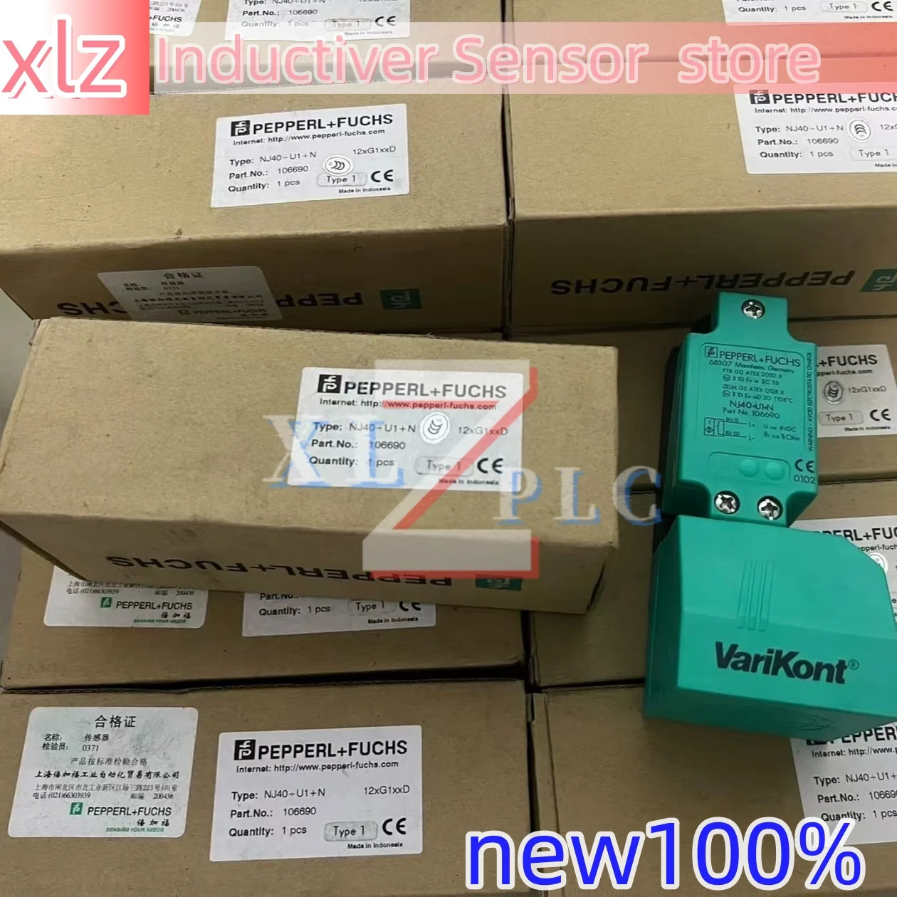 AInductiver 센서 원본 NJ40U1N NJ40-FP-SN-P1