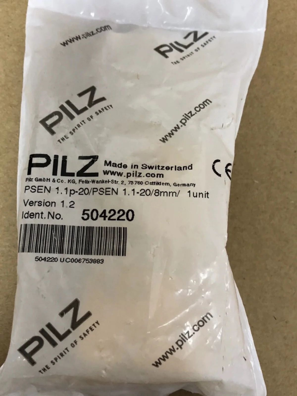 504220 PILZ 스위치 PSEN 1.1P-20 524120  514120