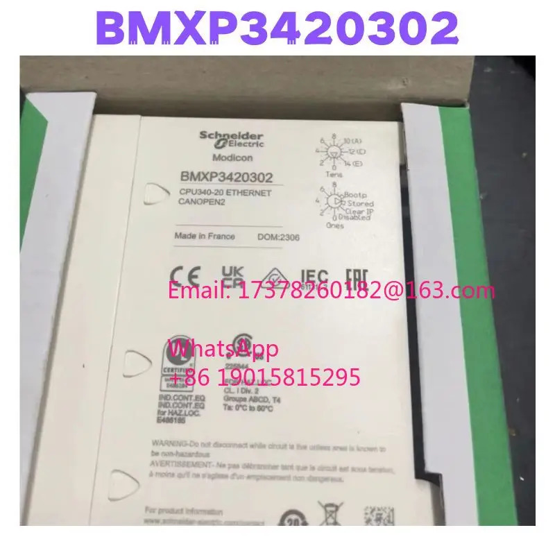BMXP 3420302 PLC 모듈 리퍼 완료