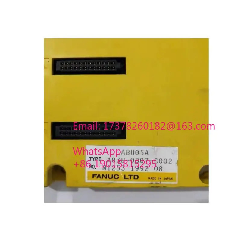 리퍼 FANUC A03B-0807-C002 IO 모듈 완료