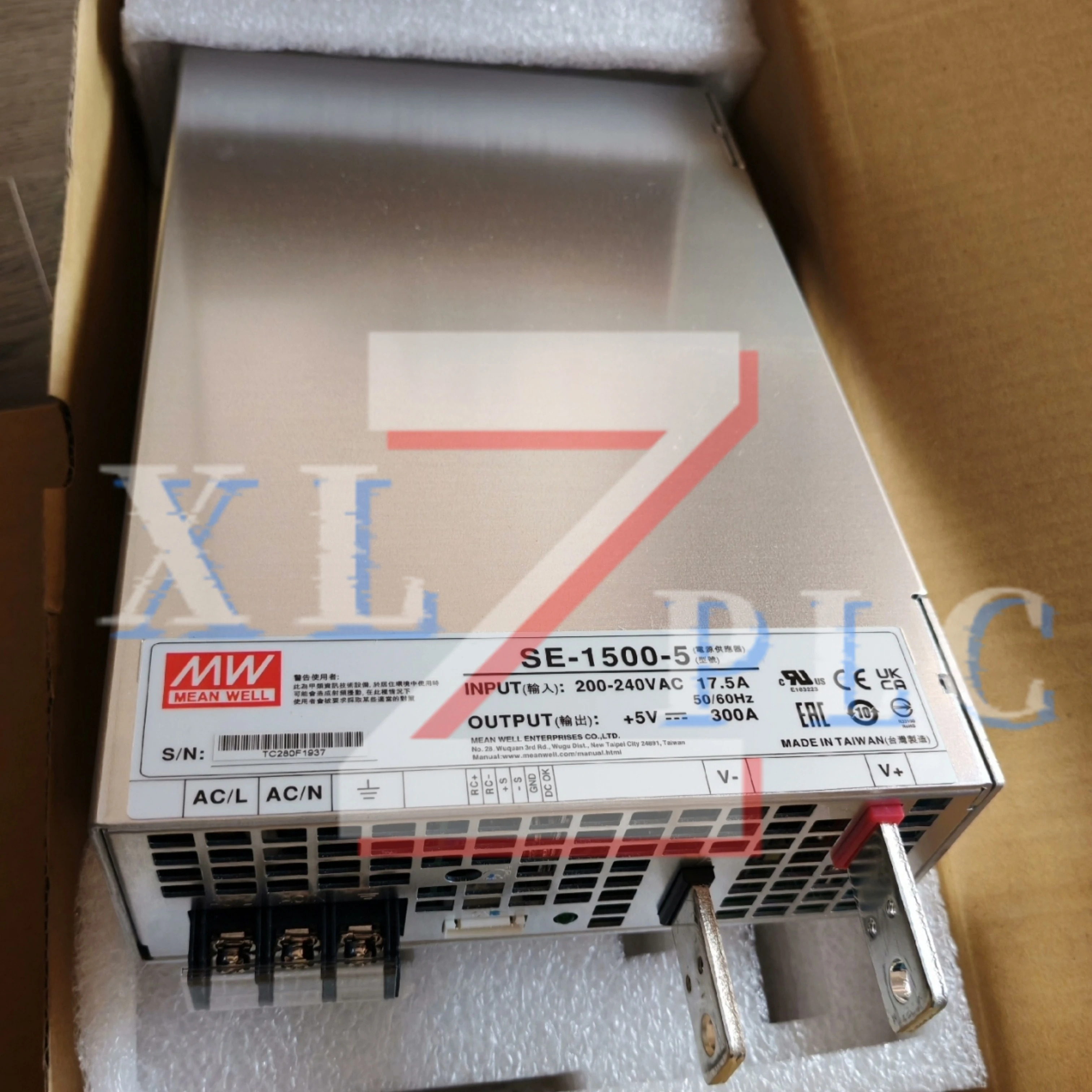 스위치 전원공급장치 원본 SE-1500-48 48V SE-1500-5 5V를 어.