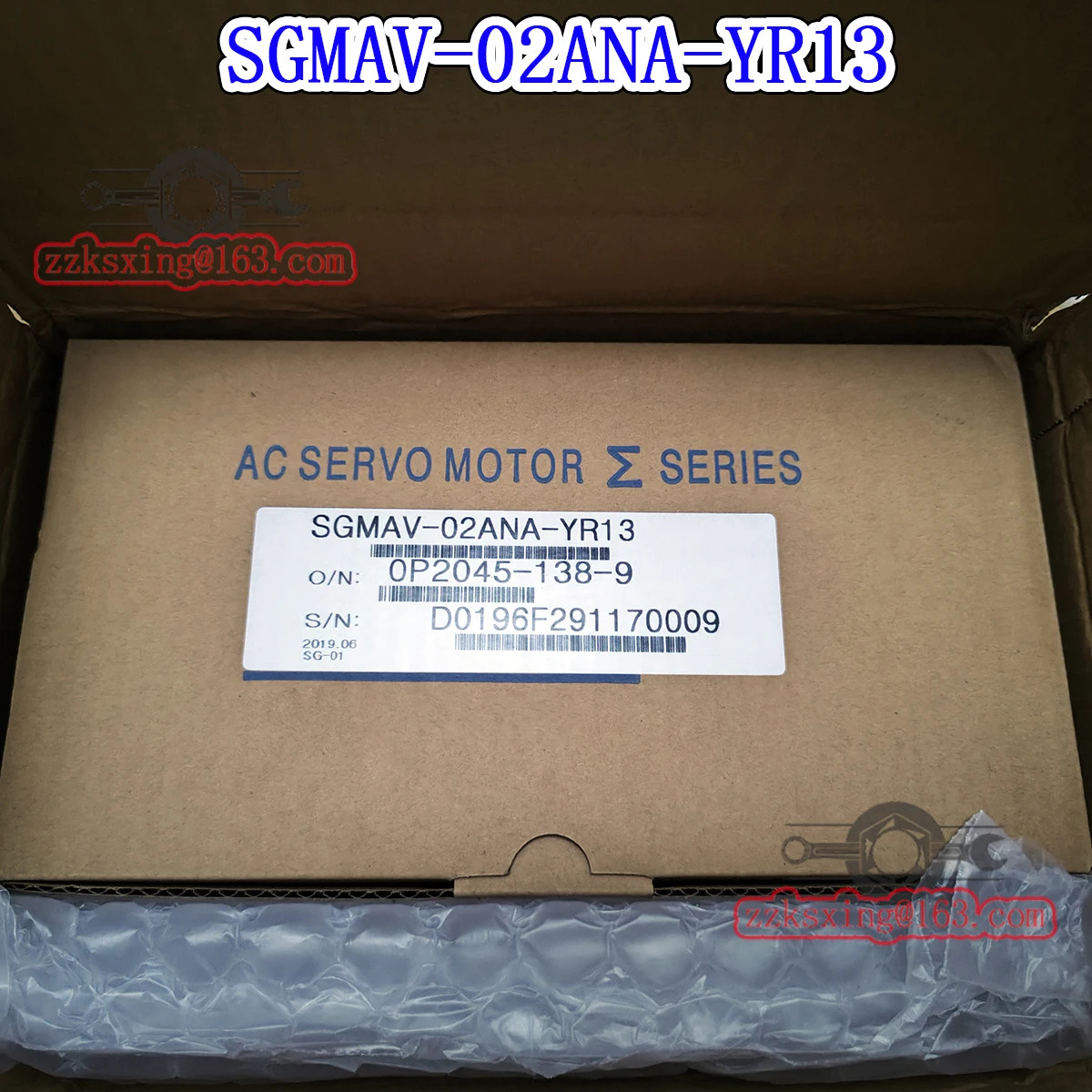 오리지널 AC 서보모터 신 SGM호환-02ANA-YR13