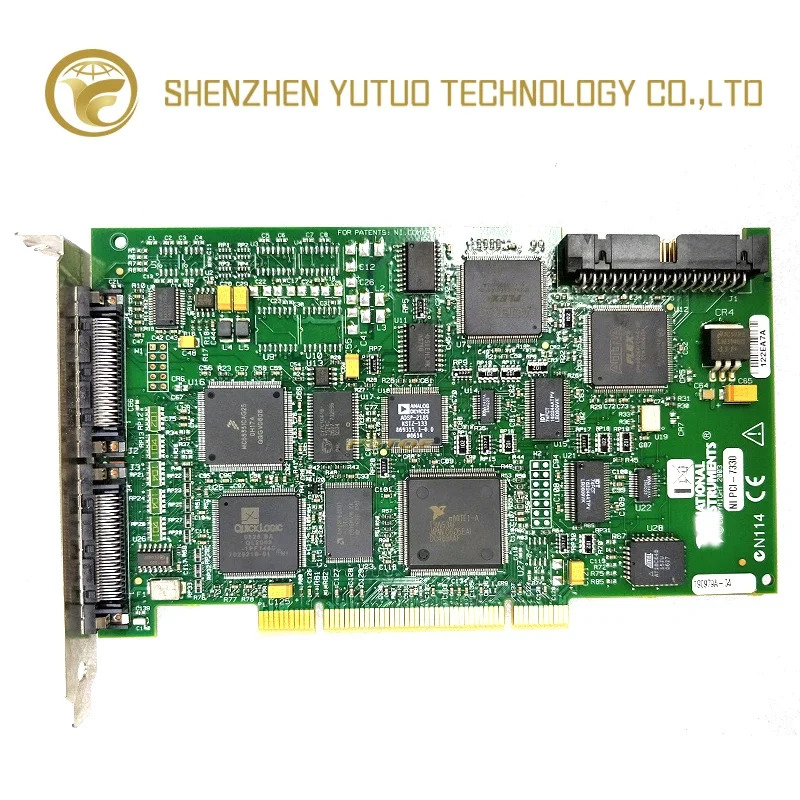 오리지널 98% NI PCI-7330 2 축 스텝퍼 모터 PCI 제어 카드신 안심 구매