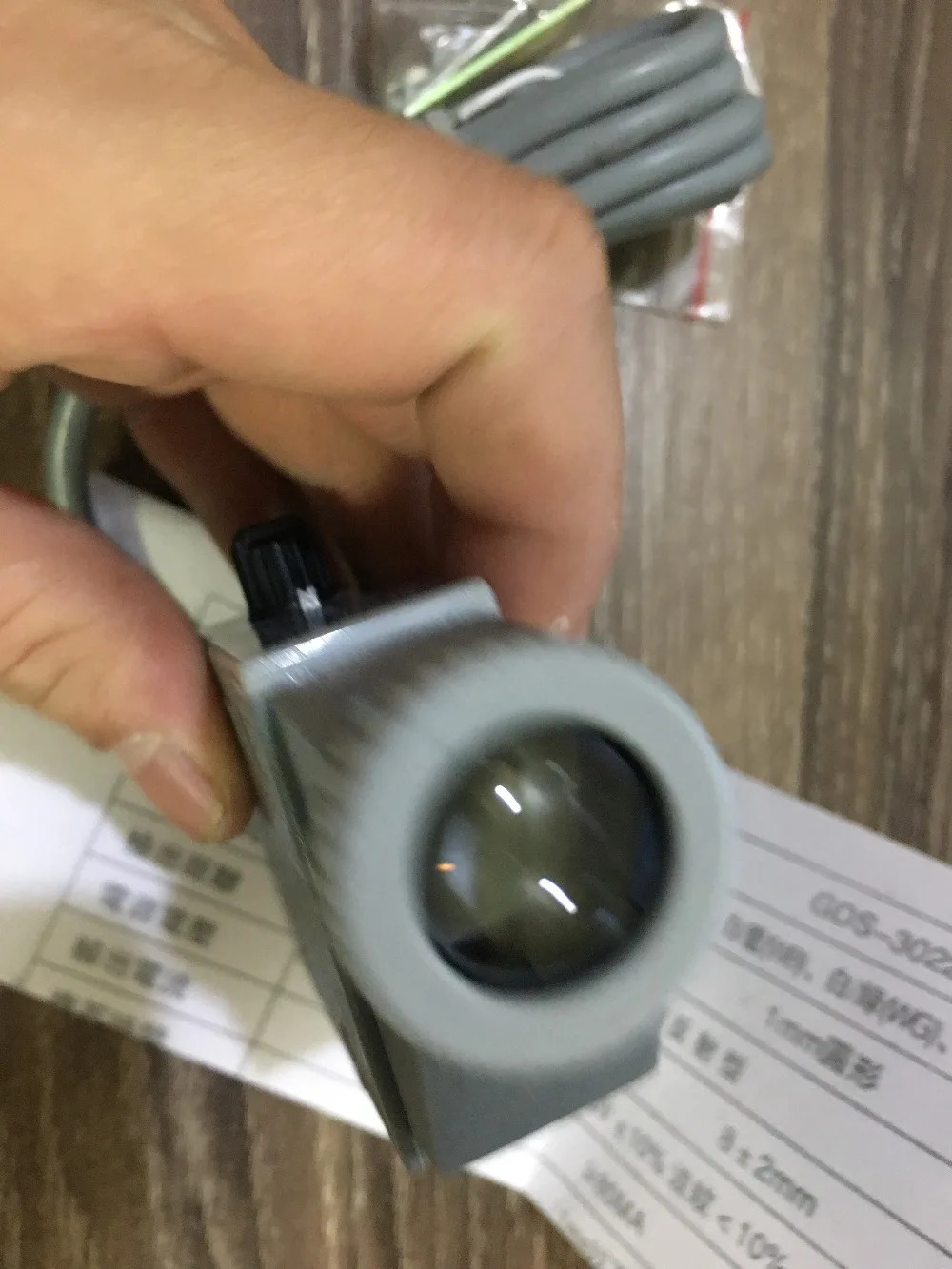 GDS-3022 화이트 블루 컬러 광전센서 스위치 전기 기계 DC10-30V 제작