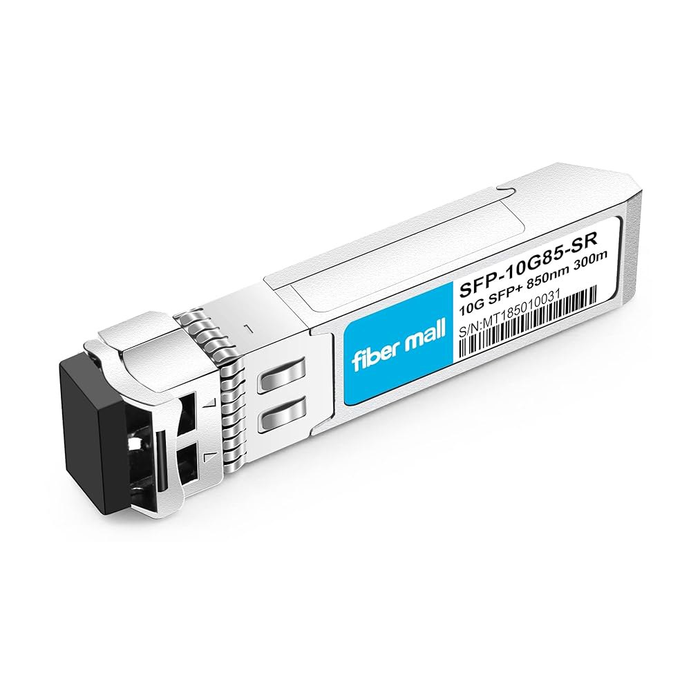 fiber mall SFP 10G SR 인텔 DOM 300m 모듈 Mini 10GBASE-SR E10GSFPSRX SFP+ 850nm GBIC 트랜시버 E10GSFPSR - 상품 이미지