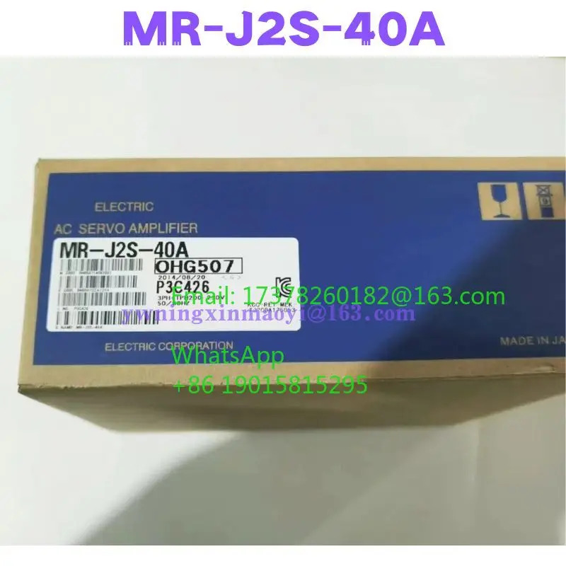 오리지널 MR-J2S-40A MR J2S 40A 서보 드라이브