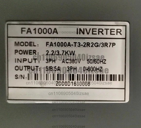 주파수 변환기 FA1000A-T3-2R2G/3R7P 리퍼 완료