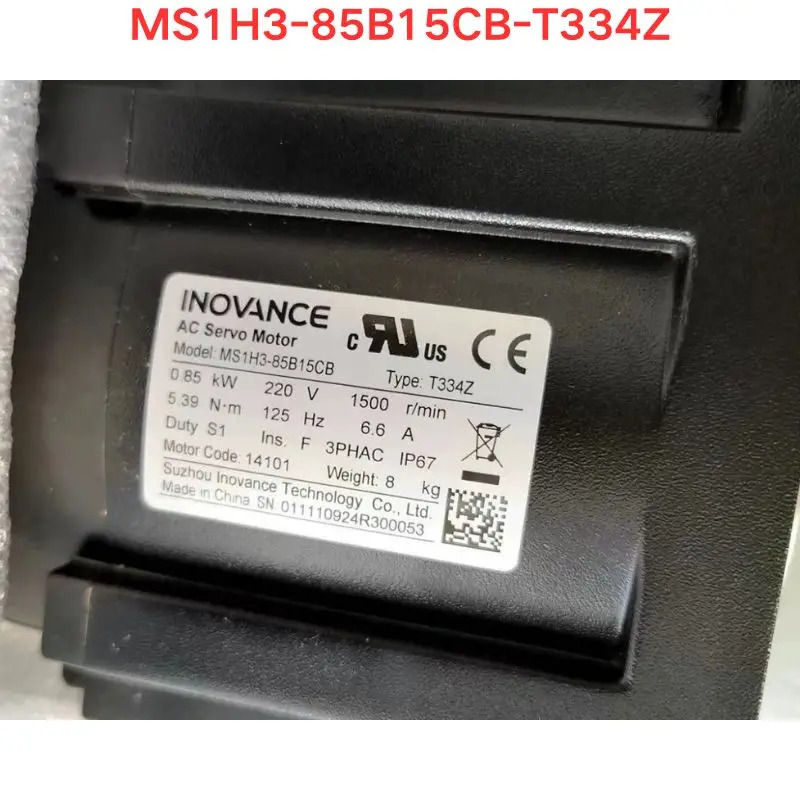 Inovance 서보모터 MS1H3-85B15CB-T334Z 0.85KW