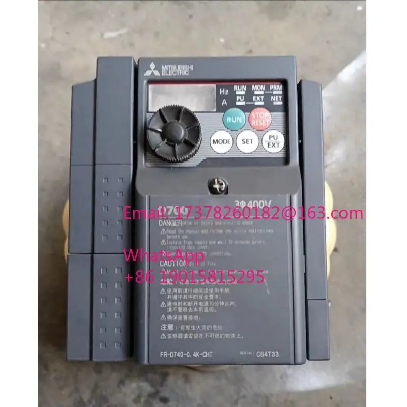 FR-D740-0.4K-CHT 리퍼 인버터 정상 기능 완료