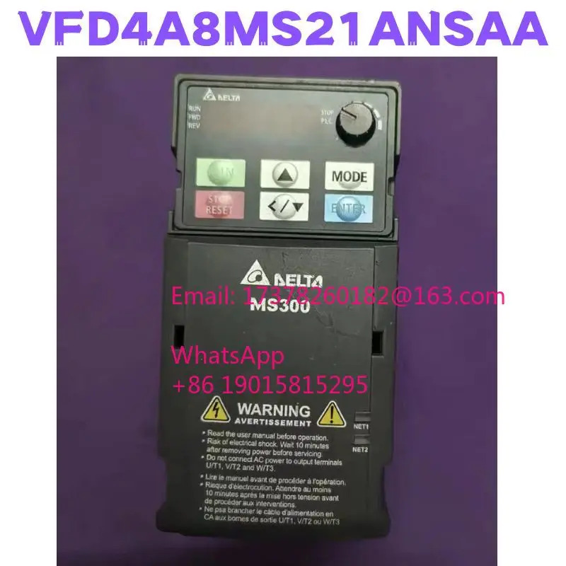 리퍼 VFD4A8MS21ANSAA 인버터 완료