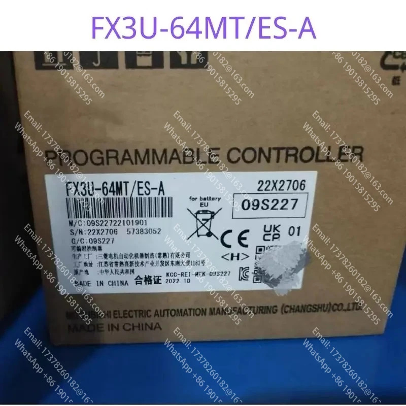 FX3U-64MT/ES-A 오리지널 PLC 모듈