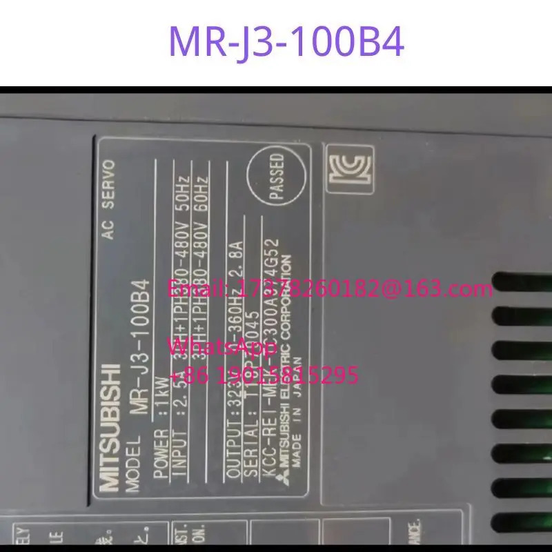 MR-J3-100B4 리퍼 드라이브 정상 기능 완료