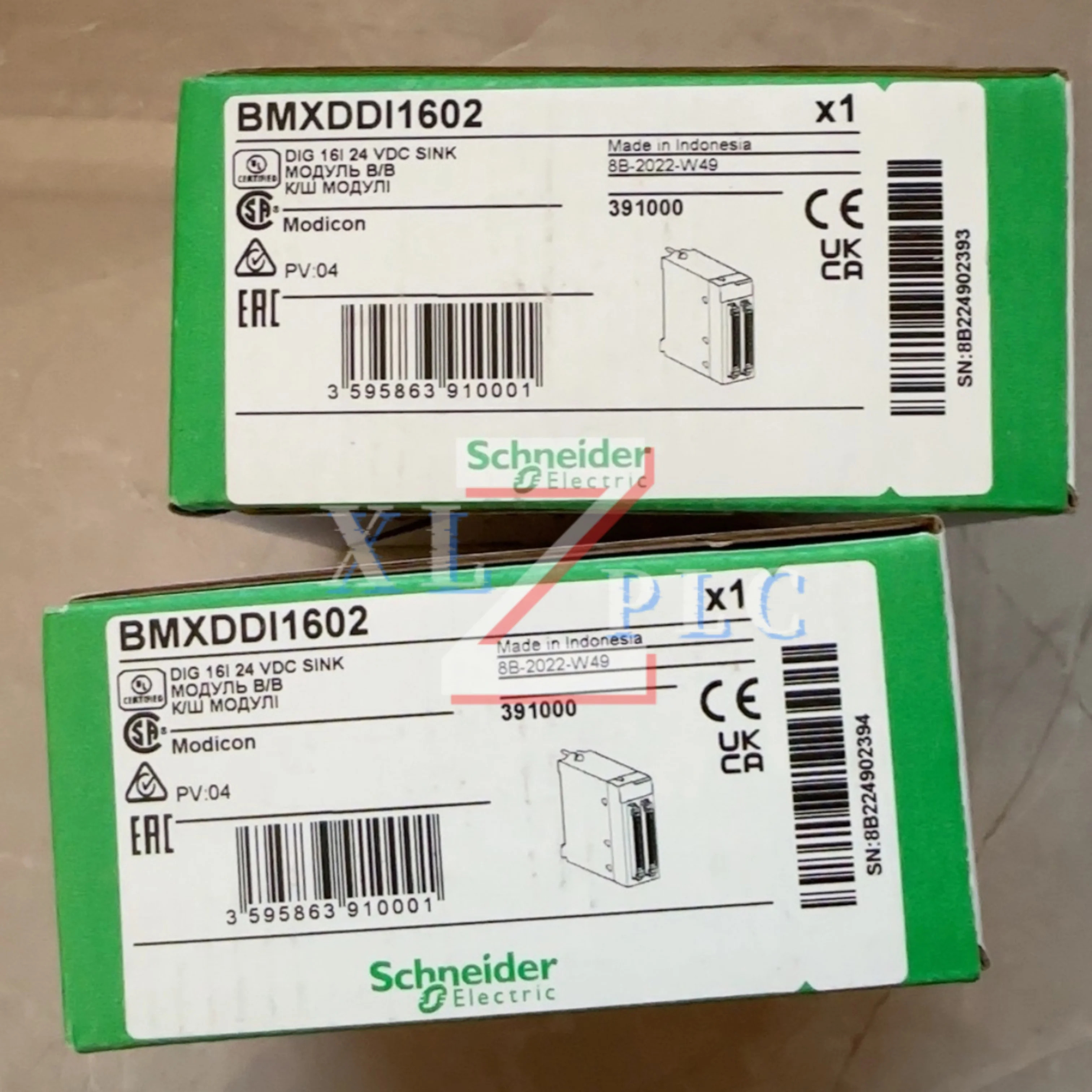 원본 PLC 모듈 BMXDDI1602 BMXDRA1605 BMXEHC0200