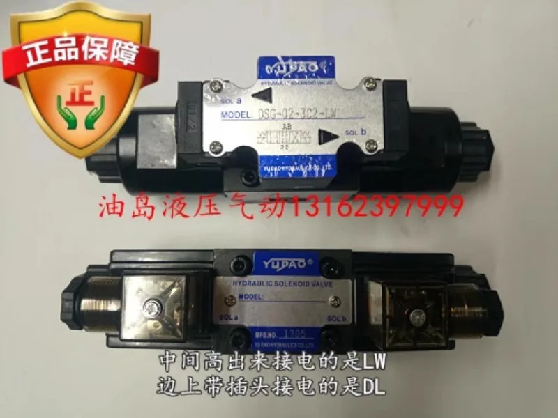 유압 솔레노이드 밸브 전자기 방향 DSG-02-3C2-DL/LW220V24V110V3C43C6