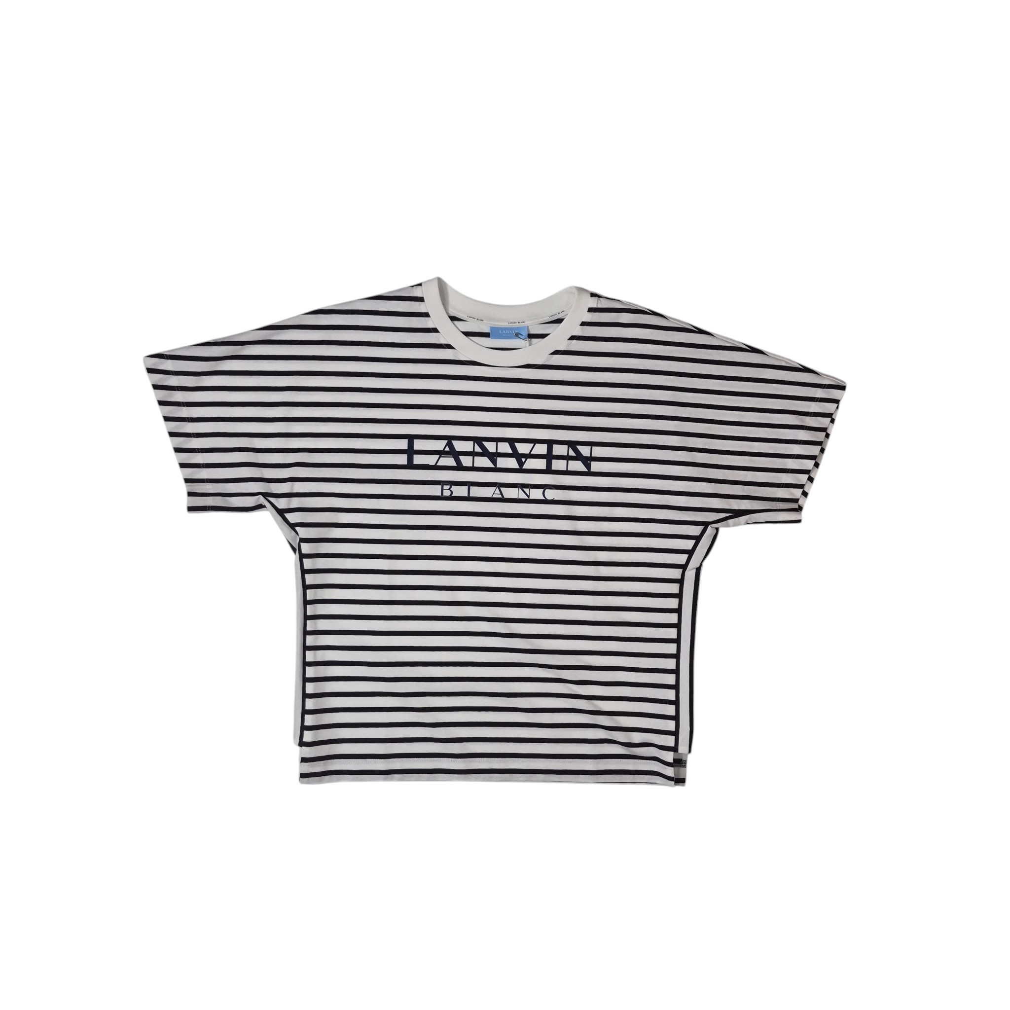 [백화점상품] 랑방블랑 LANVIN BLANC 여성 PK 티셔츠 26SS 라운딩 필드 - 상세 이미지 3