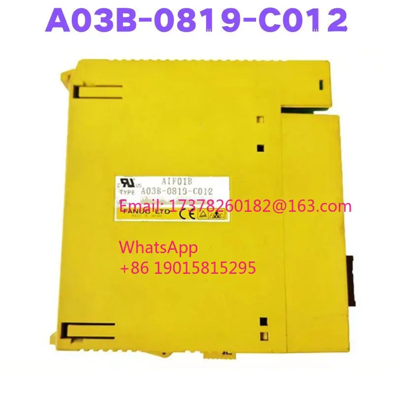 리퍼 A03B-0819-C012 IO 모듈 완료