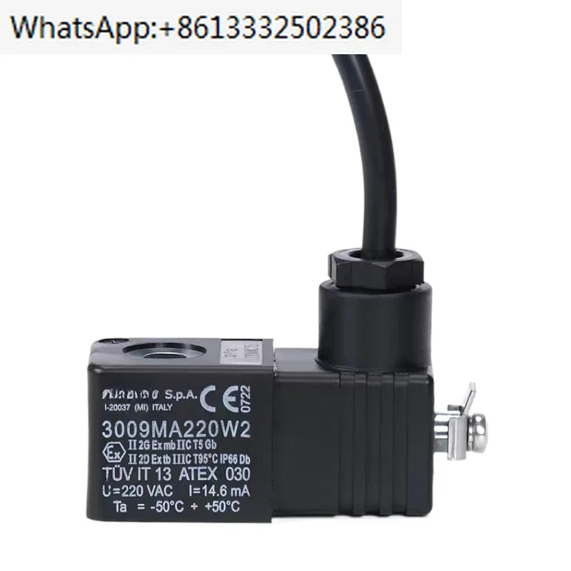 방폭 코일 솔레노이드 밸브 3009MA220W2 AC220V 4M310-08/10