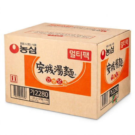 농심 안성탕면 125g 40개 (5개입 x 8봉)